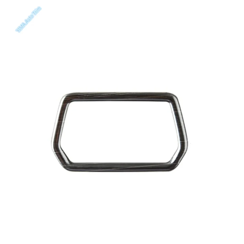 Car Water Cup Holder Frame Head Light Button Cover Trim For VW Volkswagen ID.4 6 X Crozz 2021 - 2024 Stainless Steel Accessories