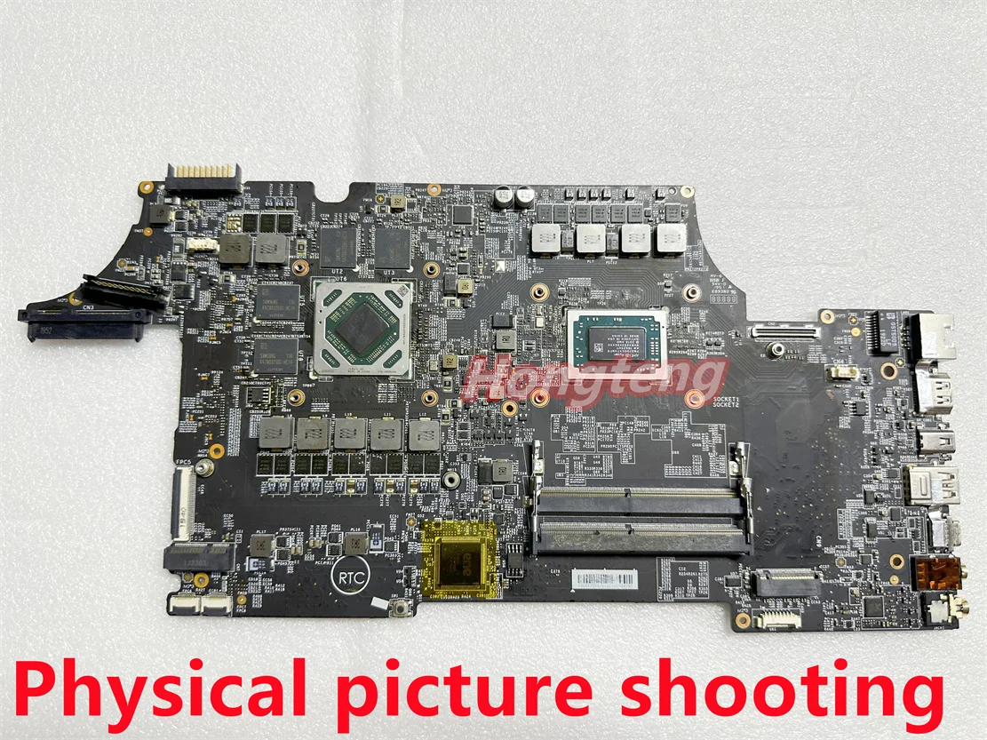 ms-16u61 ver 1.0 laptop motherboard for MSI Alpha 15 A3DDK-004US with r7-3700m cpu and RT5500M 215-0932284  TEST OK