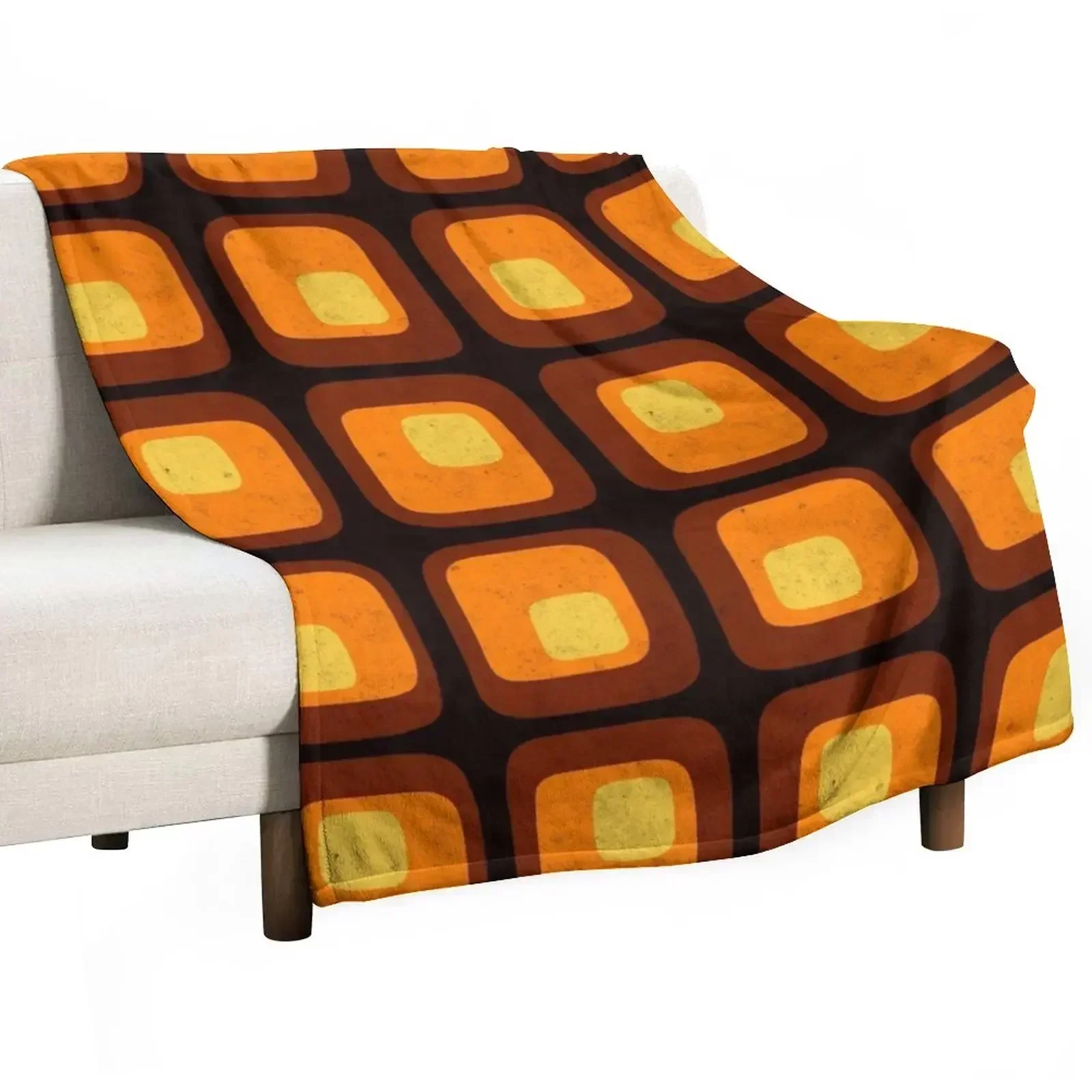 

60s Retro Mod Throw Blanket Luxury St funny gift bed plaid Warm Blankets