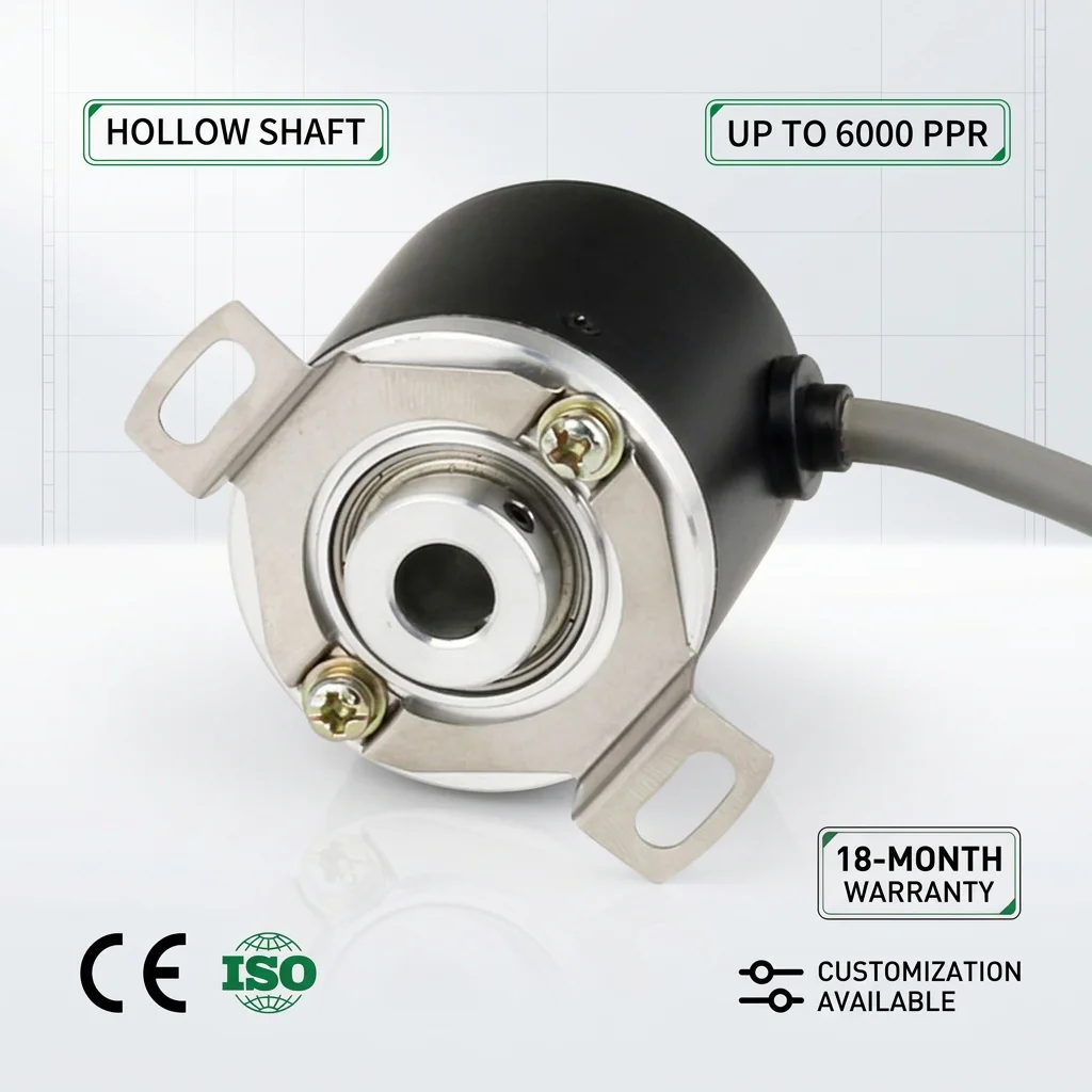 Embroidery Machines - Encoder Óptico Incremental Pesado RCC38T de