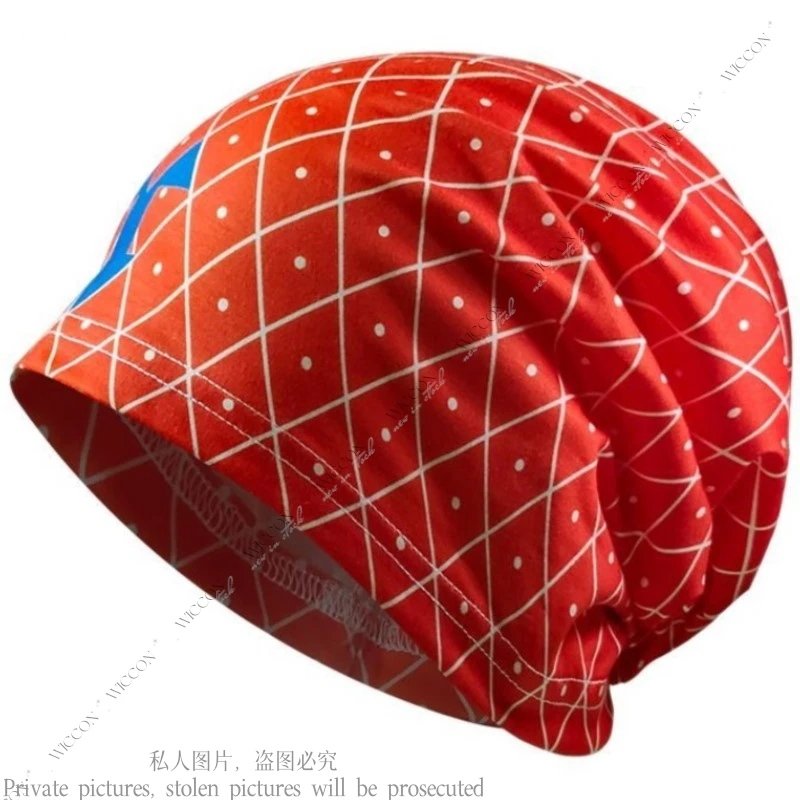 Guido mista JO หมวกอนิเมะ cos JO, หมวกคอสเพลย์ชุดที่แปลกประหลาดสำหรับผู้ใหญ่เสื้อท่อนบนกางเกงหมวกผู้ใหญ่ใช้ได้ทั้งชายและหญิงหมวกวันฮาโลวีน