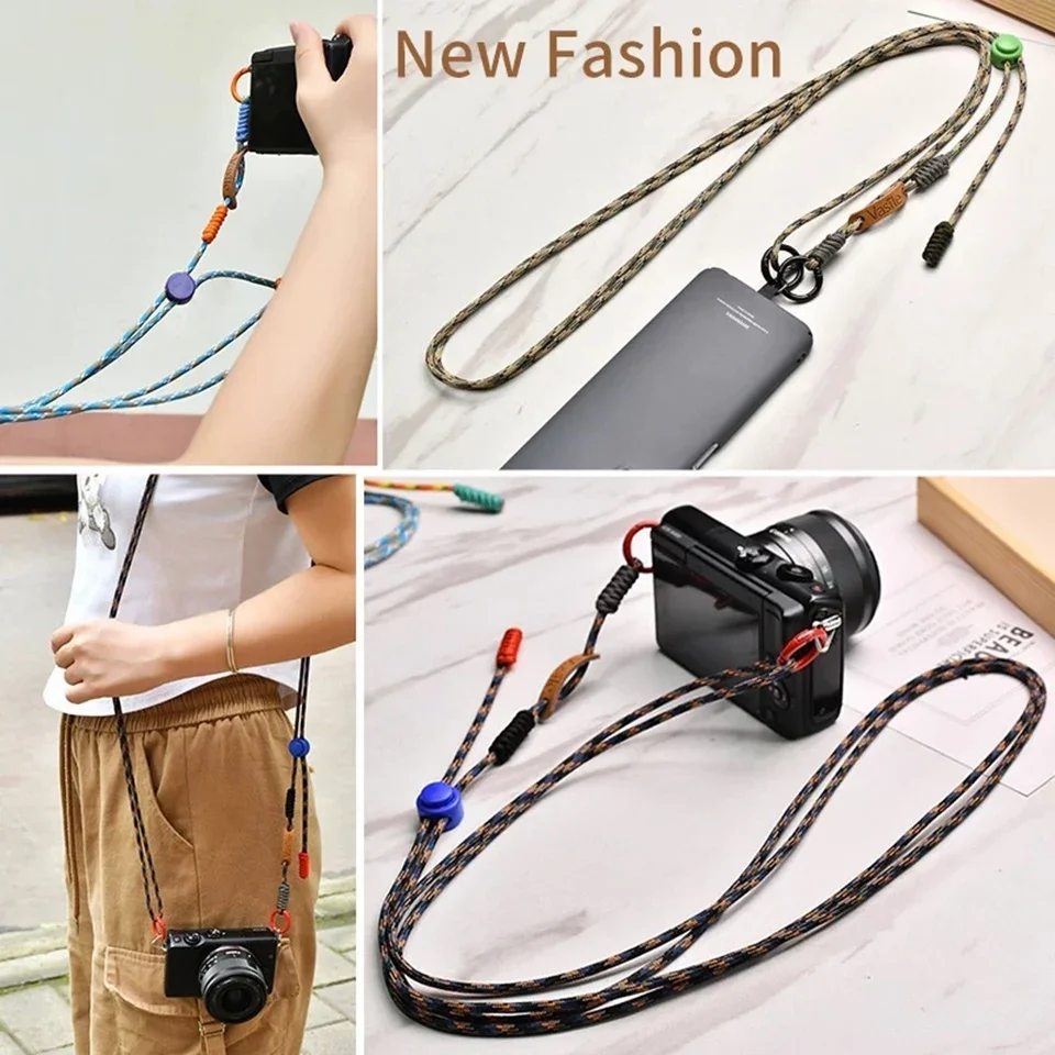 Bag phone camera wrist shoulder neck strap universal hand woven decorate accessories for Sony Nikon Canon Fuji Leica pentax SLR