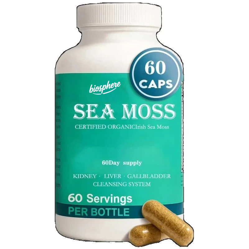 

Капсулы из морских водорослей содержит смесь корней одуванчика, растопши, корней лопуха, клевера и петрушки - травы для здоровья печени.