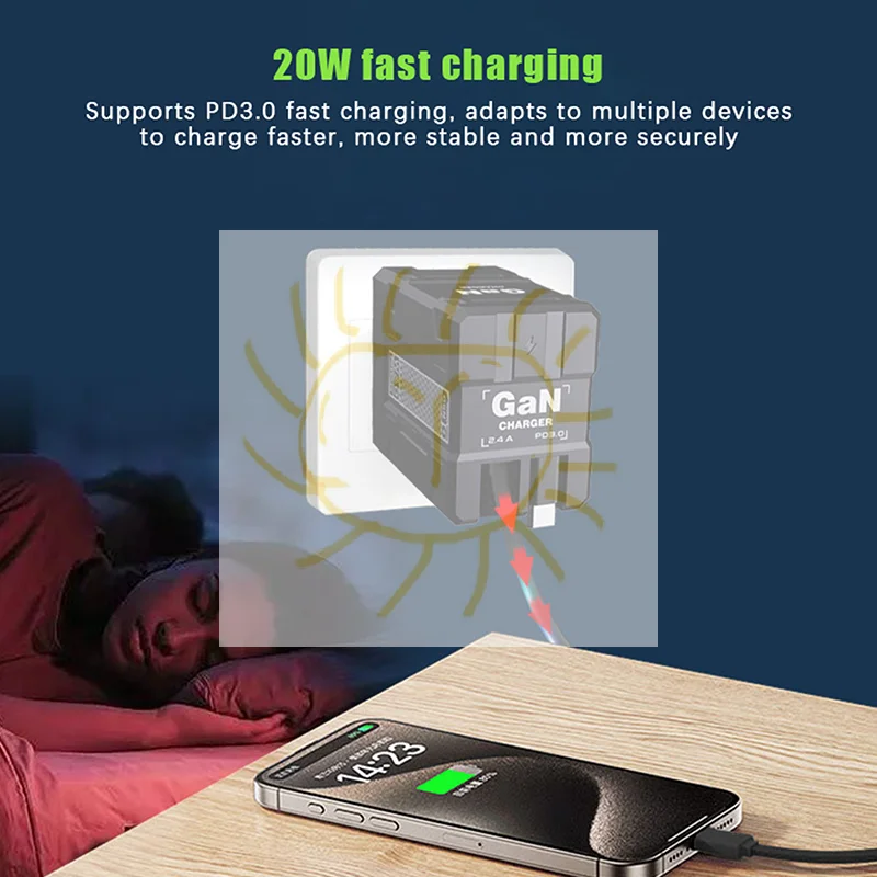 1PCS Dual Pd+Usb Sm…