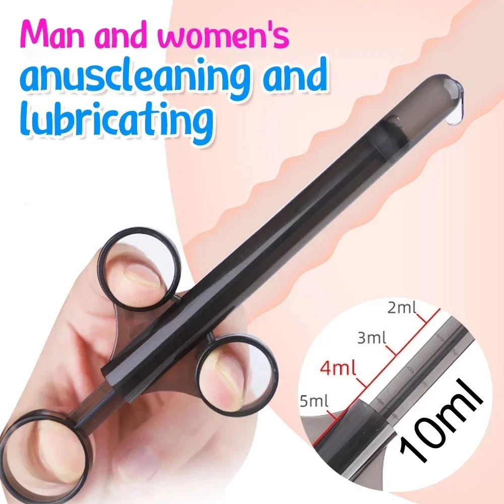 Feminine Hygiene Expander Lube Launcher Enema Inject Lubricant Backyard Irrigator Sex Toys Anal Vagina Clean Tools for Couple