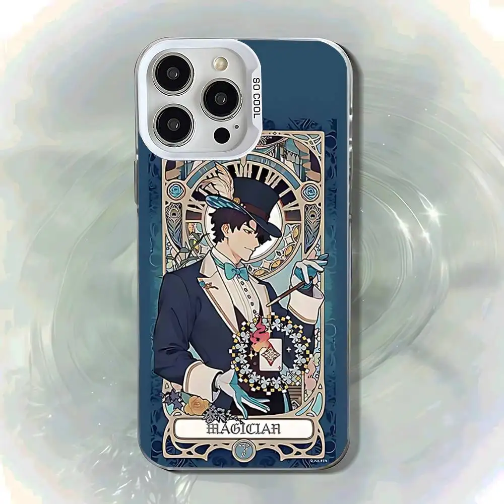 Casing Ponsel L-Lord of M-Mysteries Untuk iPhone 17,16,13,12,X,11,15,14,Pro,Max,Plus,SE4,Air,Mini Putih IMD HD Matte