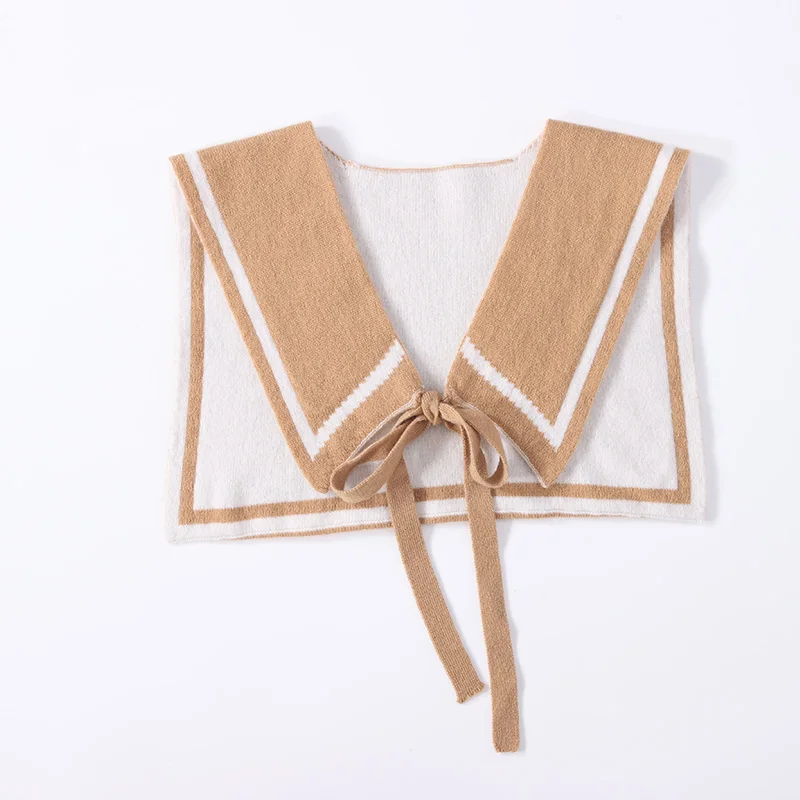 

With An Academic Style Soft 100% Merino Wool Tippet Autumn And Winter Basic Unisex Style Children's Clothing Accessories