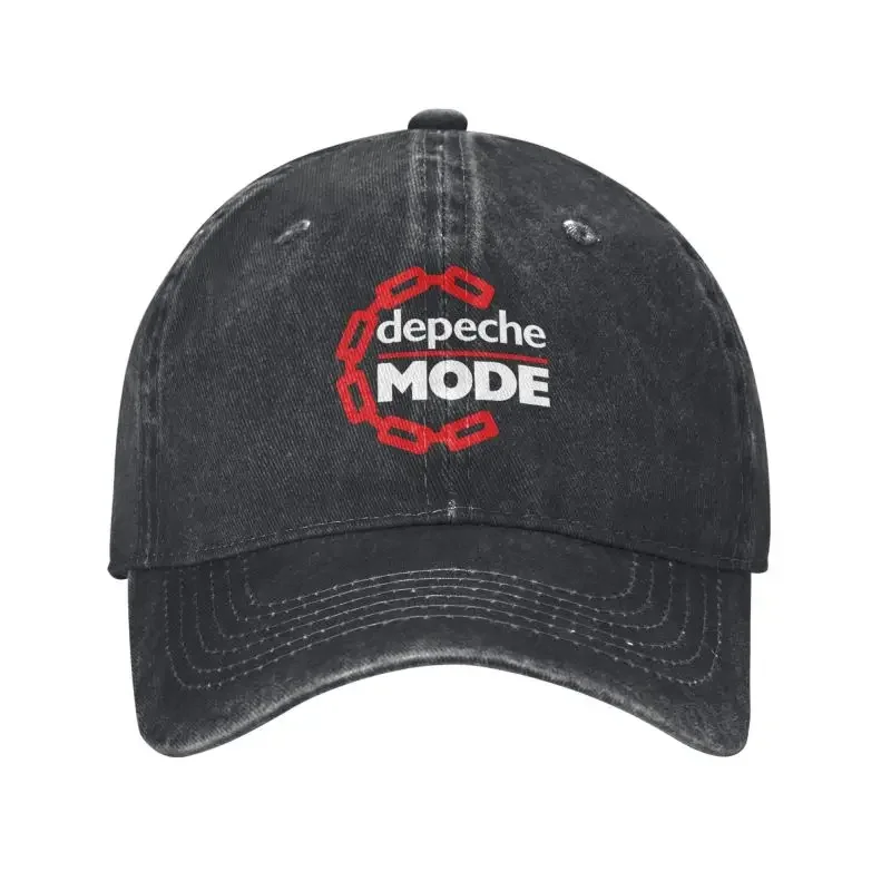 

Custom Depeche Cool Mode Electronic Rock Baseball Cap Sun Protection Cotton Snapback Caps Men Women's Adjustable Dad Hat