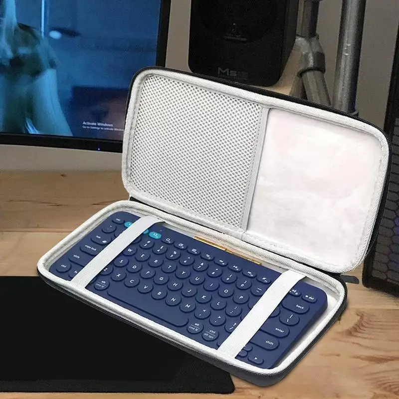 Wireless Keyboard Protable Storage Bag Waterproof Protect Bag Travel Carry Case For Mini Keyboard Accessories Storage Bag