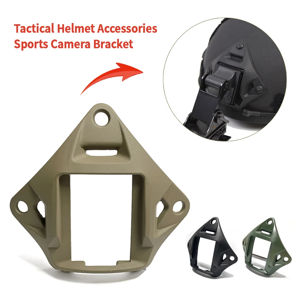 Tactical FAST Helmet NVG Mount Hunting Airsoft Helmet Shroud Adapter for ACH MICH PASGT Tactical Night Vision Accessories