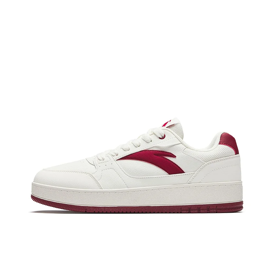 Anta Original 2 Low top Skateboard Shoes Men's White Red 912548068-2