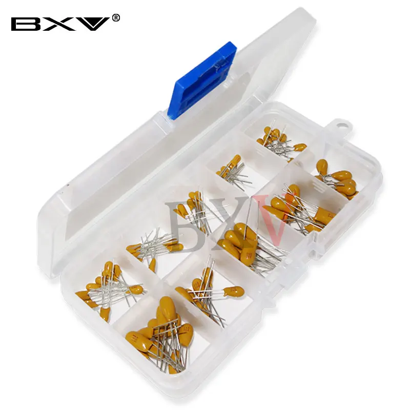 10Value*10Pcs=100PCS 16V Tantalum Capacitor Assorted Kit Box Assorstment