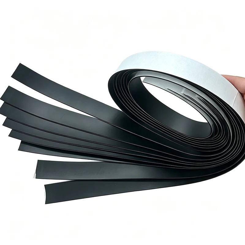 Picture 6: 1~5 Meters Thickness 1~5mm Width10~50mm Black Single Sided Self-Adhesive Silicone Rubber Solid Strip High Temperature Resistant