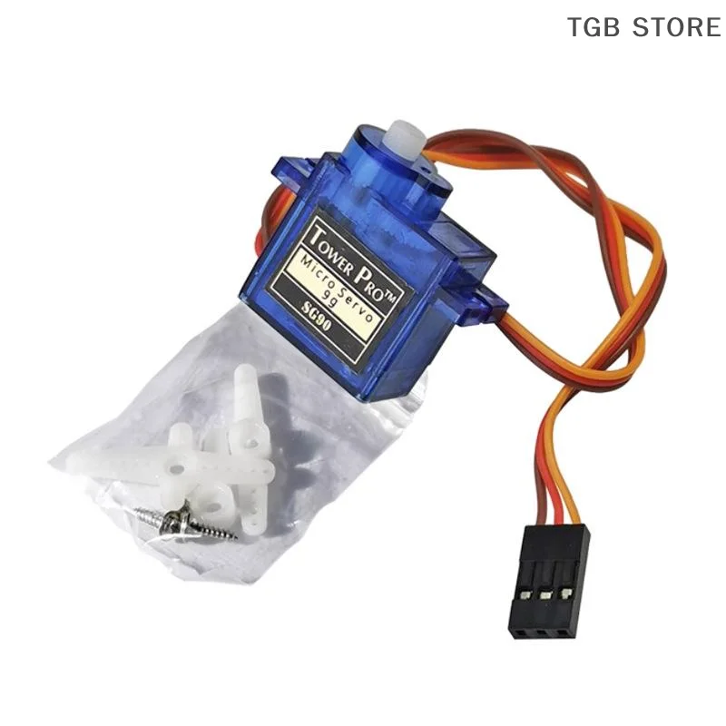1/3Pcs 5V 180°/360° Digital Servo RC Car Robot Arm Arduino Starter DIY Project SG90 9G Micro Servo Motor