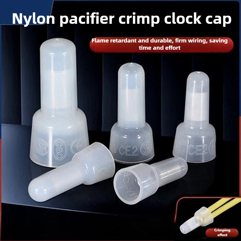 100PCS Closed End C…