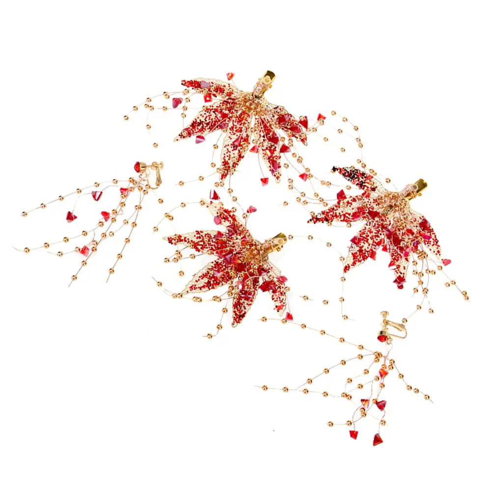 

Набор из 1 предмета: заколка для волос, серьга-кафф, ювелирное украшение, модный головной убор, изящная заколка, аксессуар для костюма, серьги-гвоздики