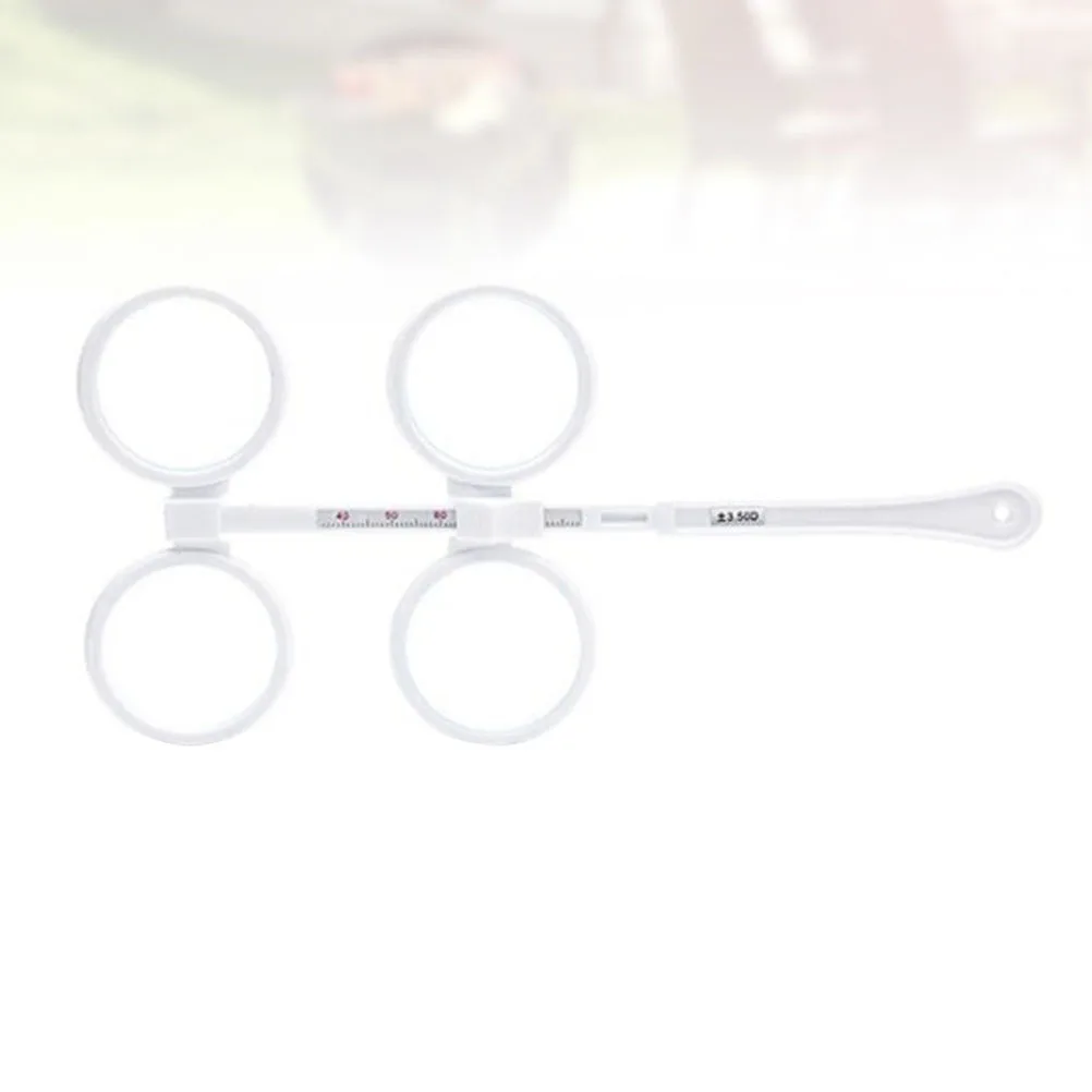 1pc Vision Training Ball ±100° Adjustable Plastic Ophthalmic Flipper For Myopia Eye Test Tool Lightweight Ophthalmic Training