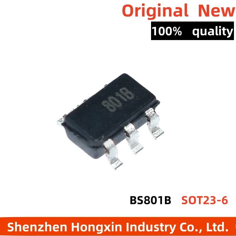 

5 pieces of BS801B 801B SMT SOT23-6 touch touch IC single channel single button TOU