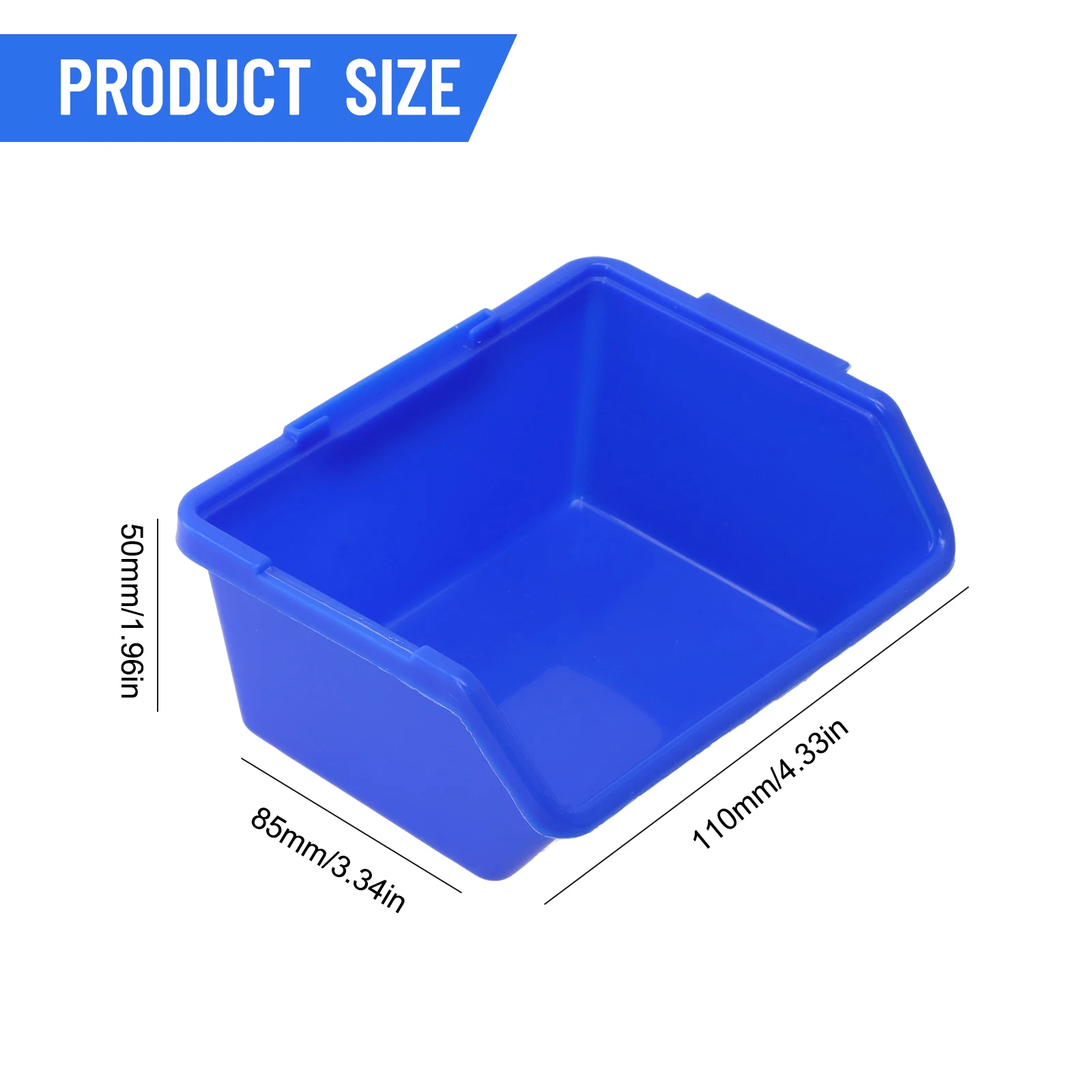 Plastic Case Storage Parts Box Component Parts Container Practical To Use Sorting Toolbox Storage Bins Hand Feeling