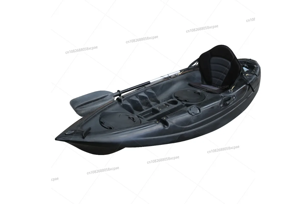 2024 Hot Sale Wholesale Single Deluxe Ocean Kayak with Seat and Paddle Sit-on-Top