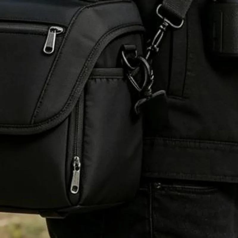 Spiegellose Kameratasche für Fotografen mit Regenschutz, kompakte Kamera-Umhängetaschen für spiegellose oder standardmäßige DSLR-Kameras