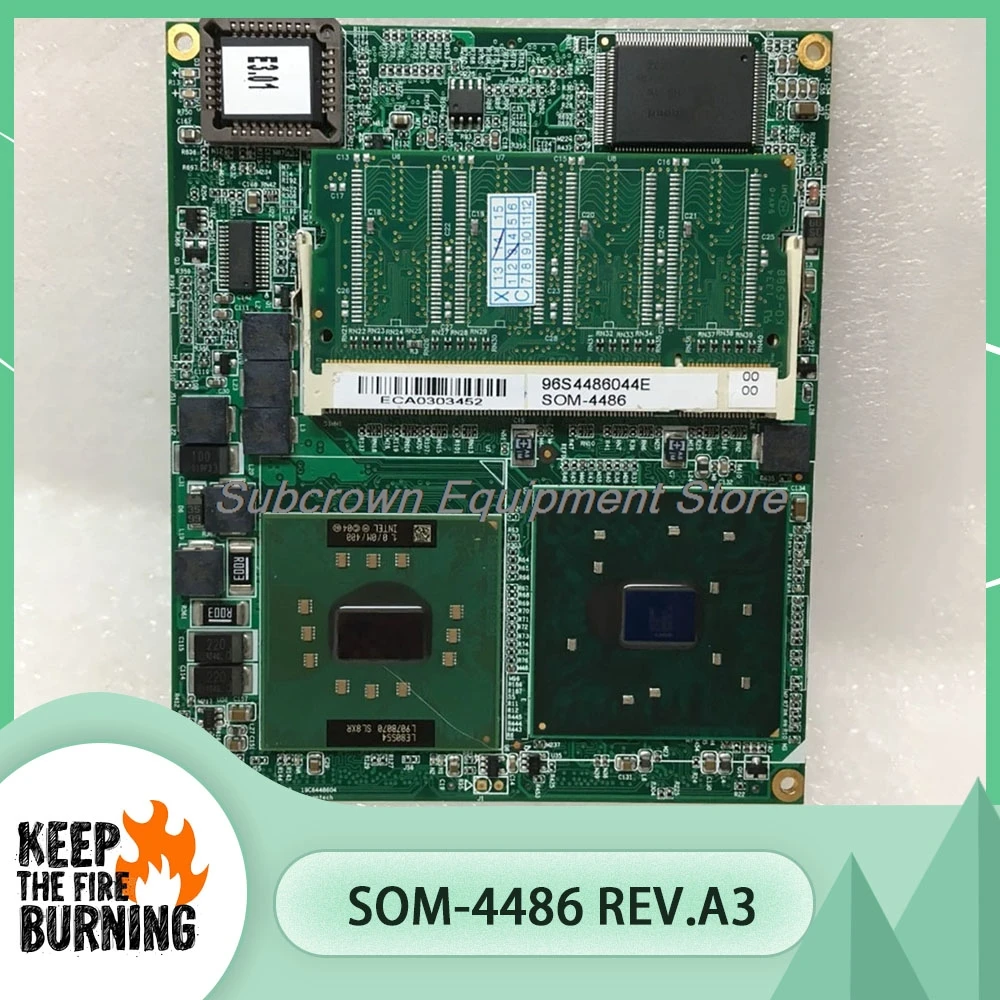Module Motherboard Em-bedded Motherboard SOM-4486 REV:A3 SOM-4486FL