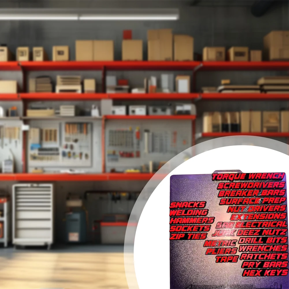 

Toolbox Drawer Labels Easy To Change Toolbox Labels For Mechanics