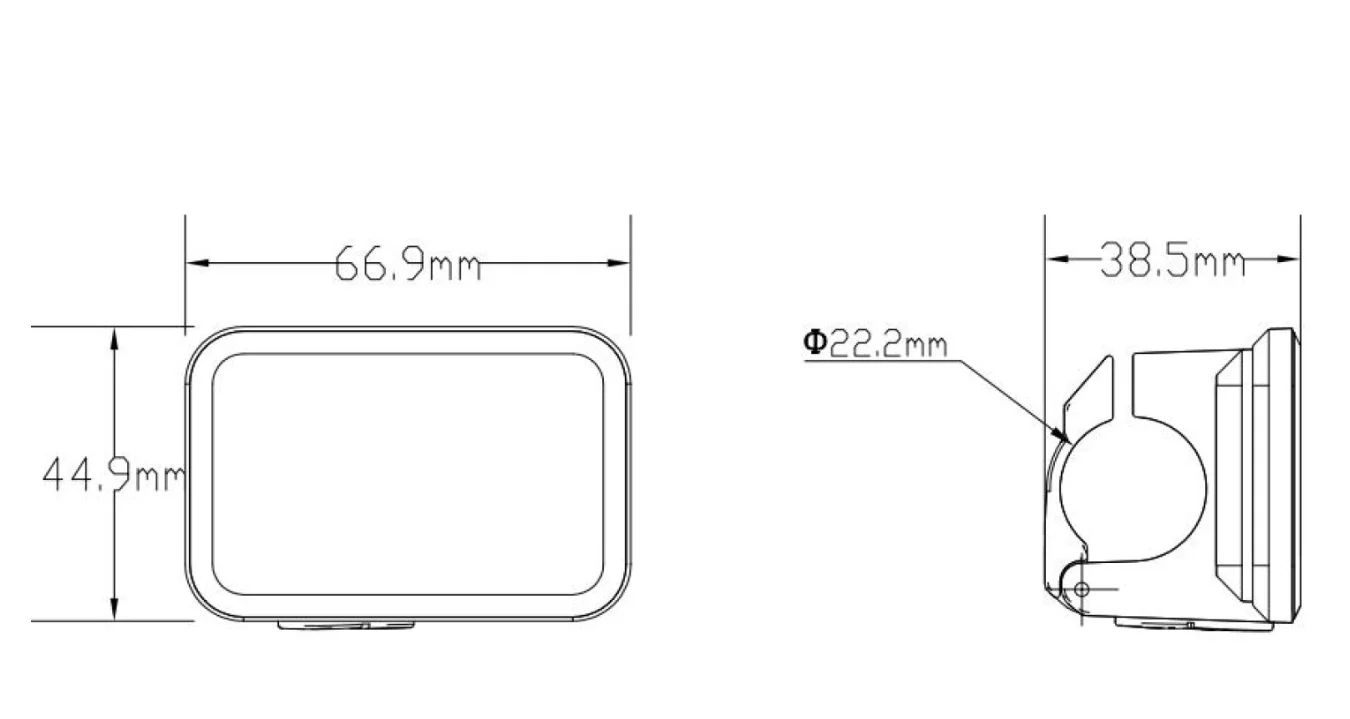 Yolin YL-61F-B Display LCD Monitor per strumenti bici elettrica e-Bike Speeder parti di ricambio pannello Bafang Motor Kit