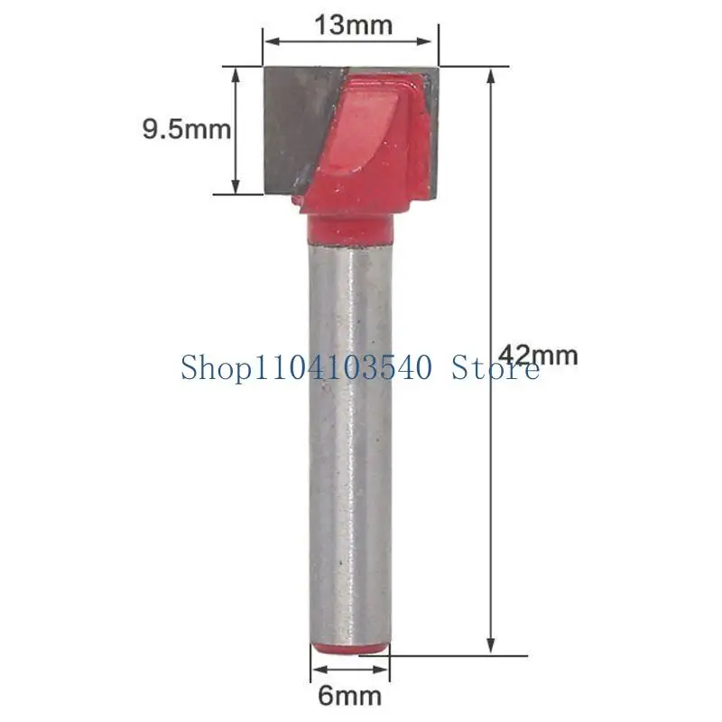 

02DC 6MM Shank Cutter Engraving Knife Shank Router Bit Milling Cutters for Mill
