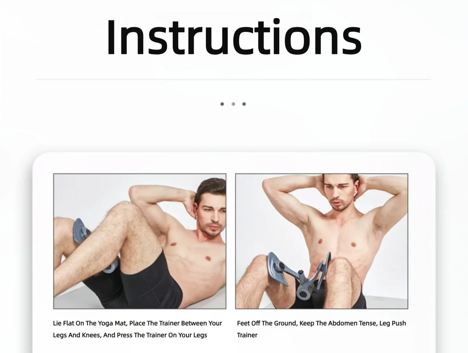 Kegel Fitnessgeräte Heimübung Becken Beckenmuskeltrainer Gesäßgeräte für Männer Bodentrainer - Stärken – Detail 11