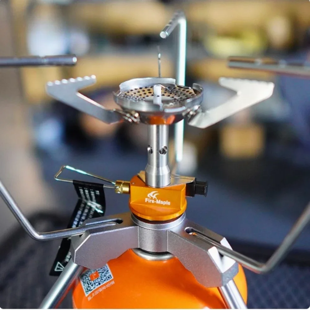 

Кемпинговая плита, пропановая горелка для приготовления пищи, портативная походная плита с пьезо-печатью для пеших прогулок, треккинга, рыбалки