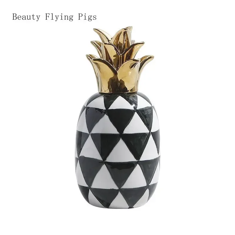 Nordic Light Luxury Creative Fruit Shaped Ceramic Decoration Model Room, Living Room, Meal Side Cabinet, Craft Decoration