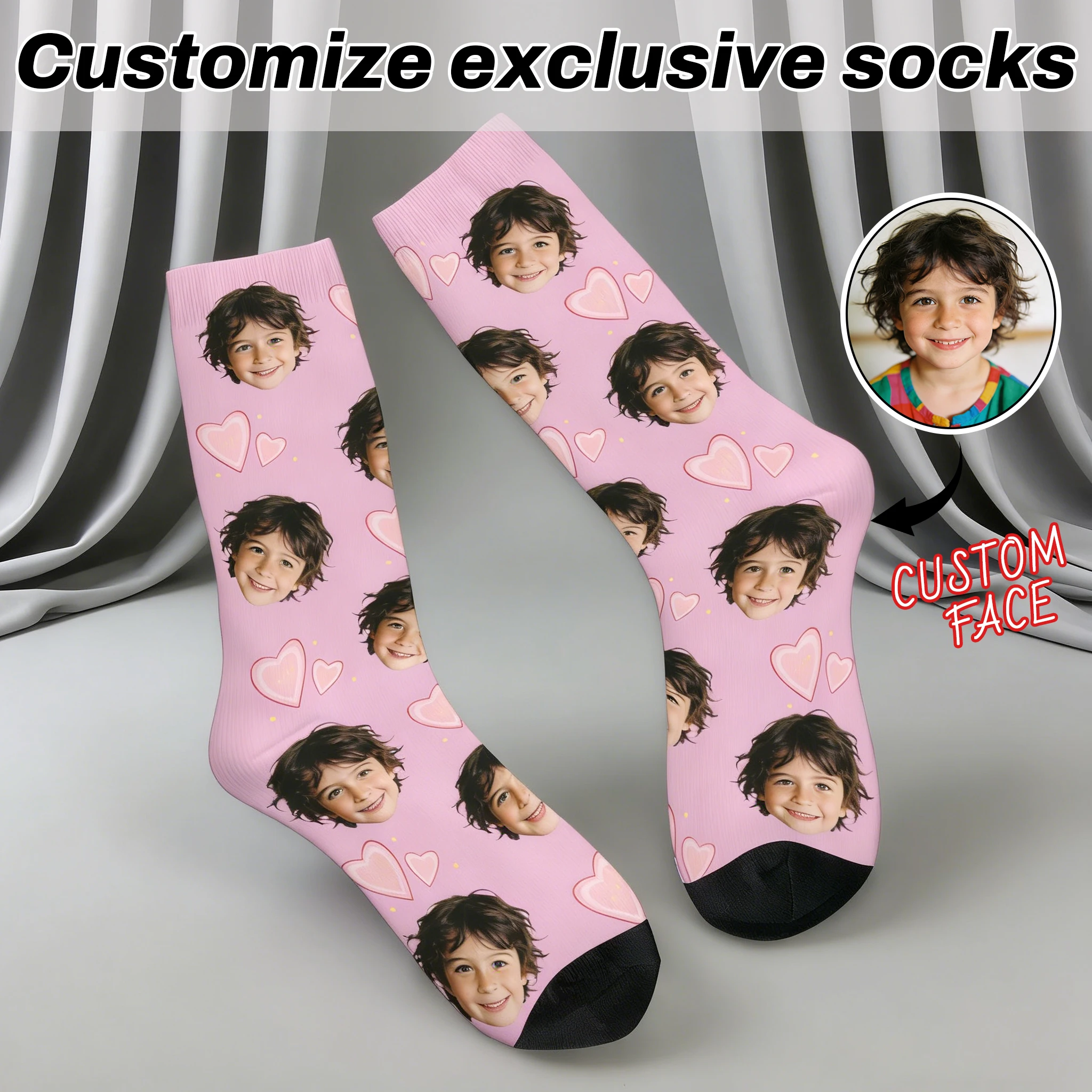 

Носки с индивидуальным дизайном для мужчин и женщин, носки с фото, персонализированные носки с изображением, подарки с индивидуальным дизайном.