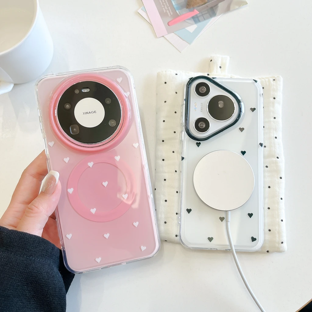 Sweet Minimalist Heart Pattern - Huawei Pura 70 评论和价格