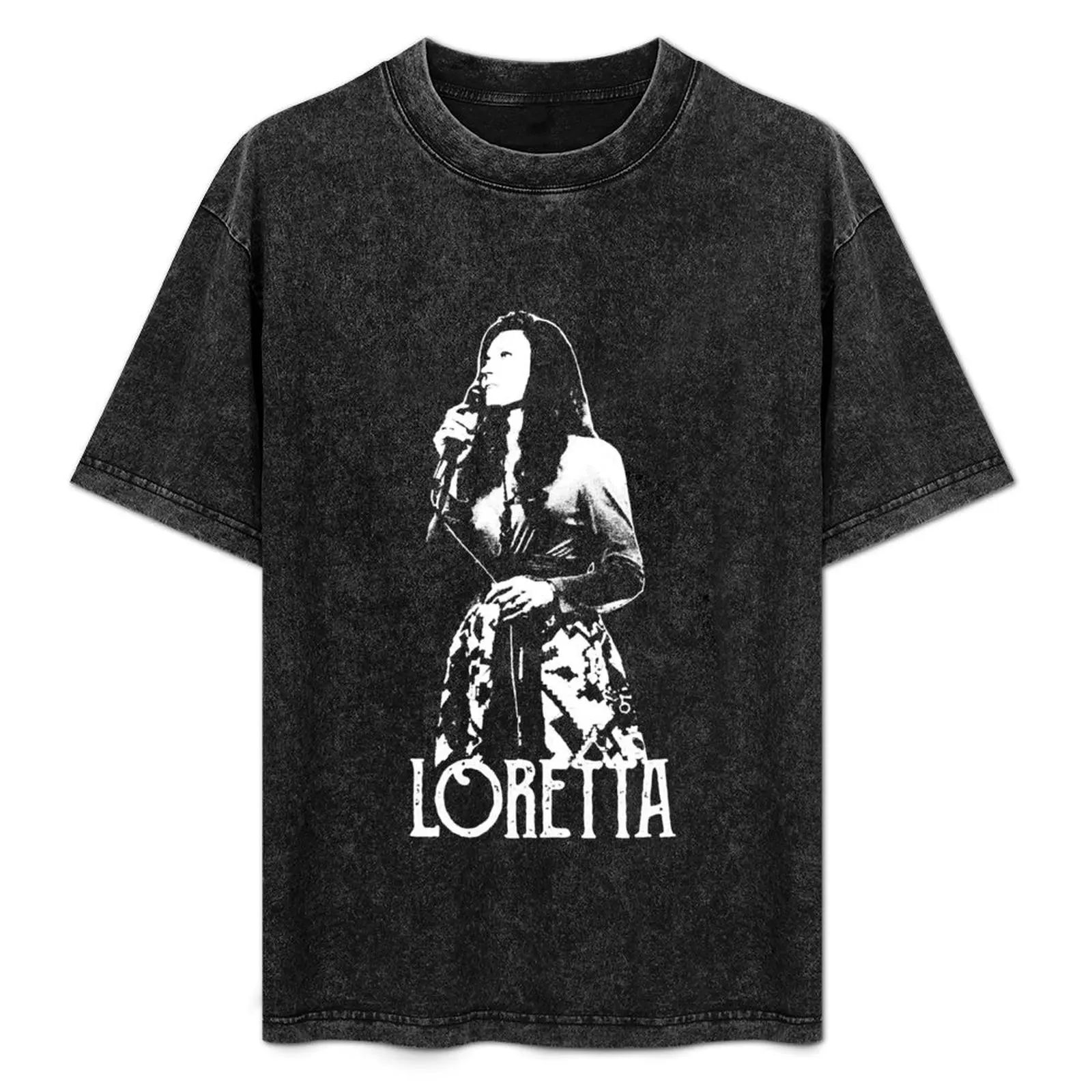 Loretta Lynn Singer Songwriter Career Spanning Six Decades The White Stencil Gifts For T-Shirt man t shirt men graphic t shirts