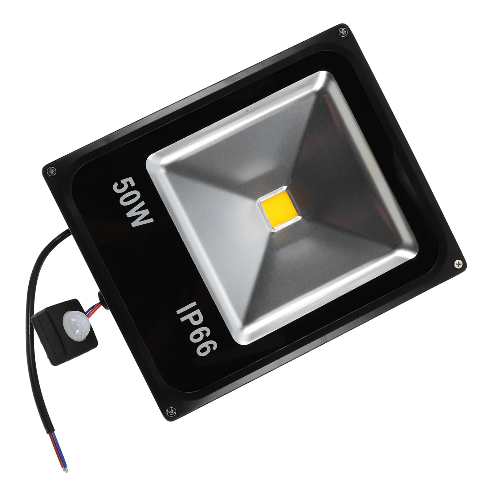 

50W LED Motion Sensor Floodlight Waterproof Super Bright Outdoor Warm White for Garden Parking LED Flood Lights