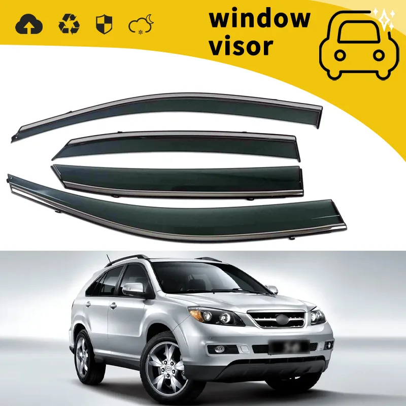 Suitable for 11 models of BYD SC S2 S6 S7 rain shield door sunny rain shield window rain eyebrow rain shield modified decoration