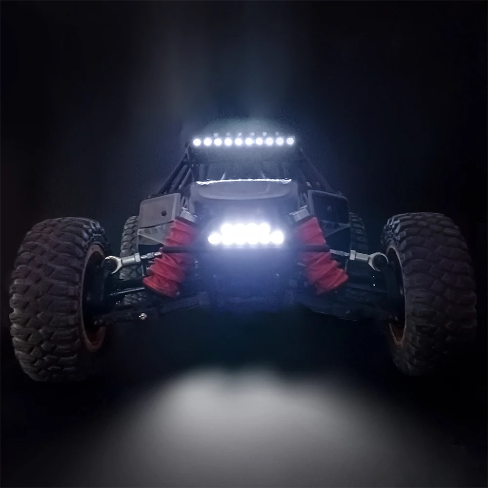 AXSPEED Simulatie Koplamp Achterlicht Voor & Achter Daklicht LED Groep Voor 1/5 DBXL 2.0 RC Buggy Auto Upgrade Accessoires