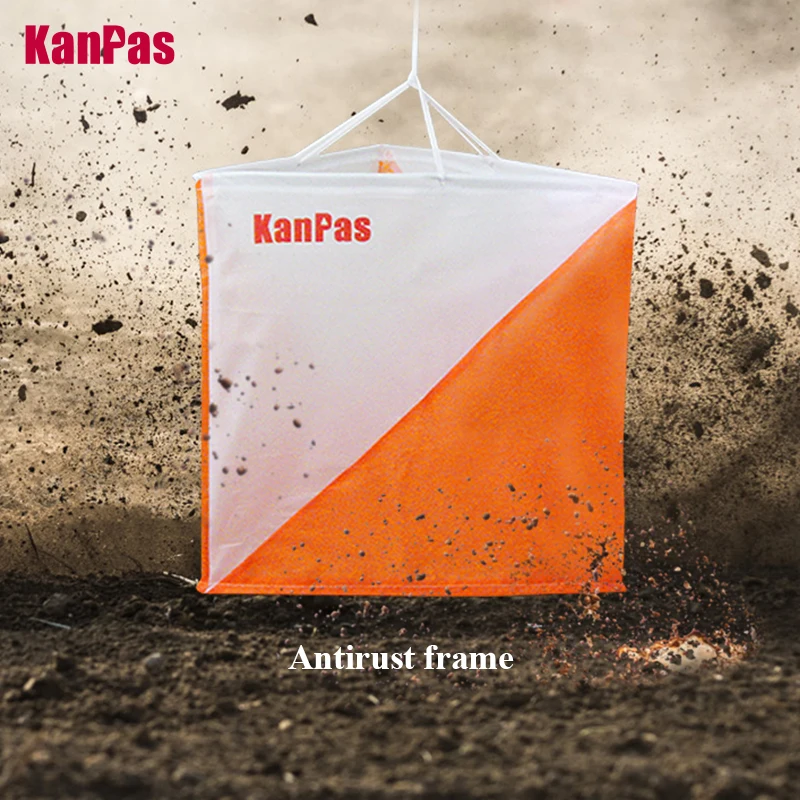 KANPAS 30*30cm orienteering marker flag/10pcs/lot /control flag/control marker