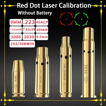 التكتيكية 9 مللي متر.223 45ACP 7.62 عيار ريد دوت معايرة الليزر البصر النحاس رصاصة لبندقية قناص مسدس بندقية الادسنس تهدف