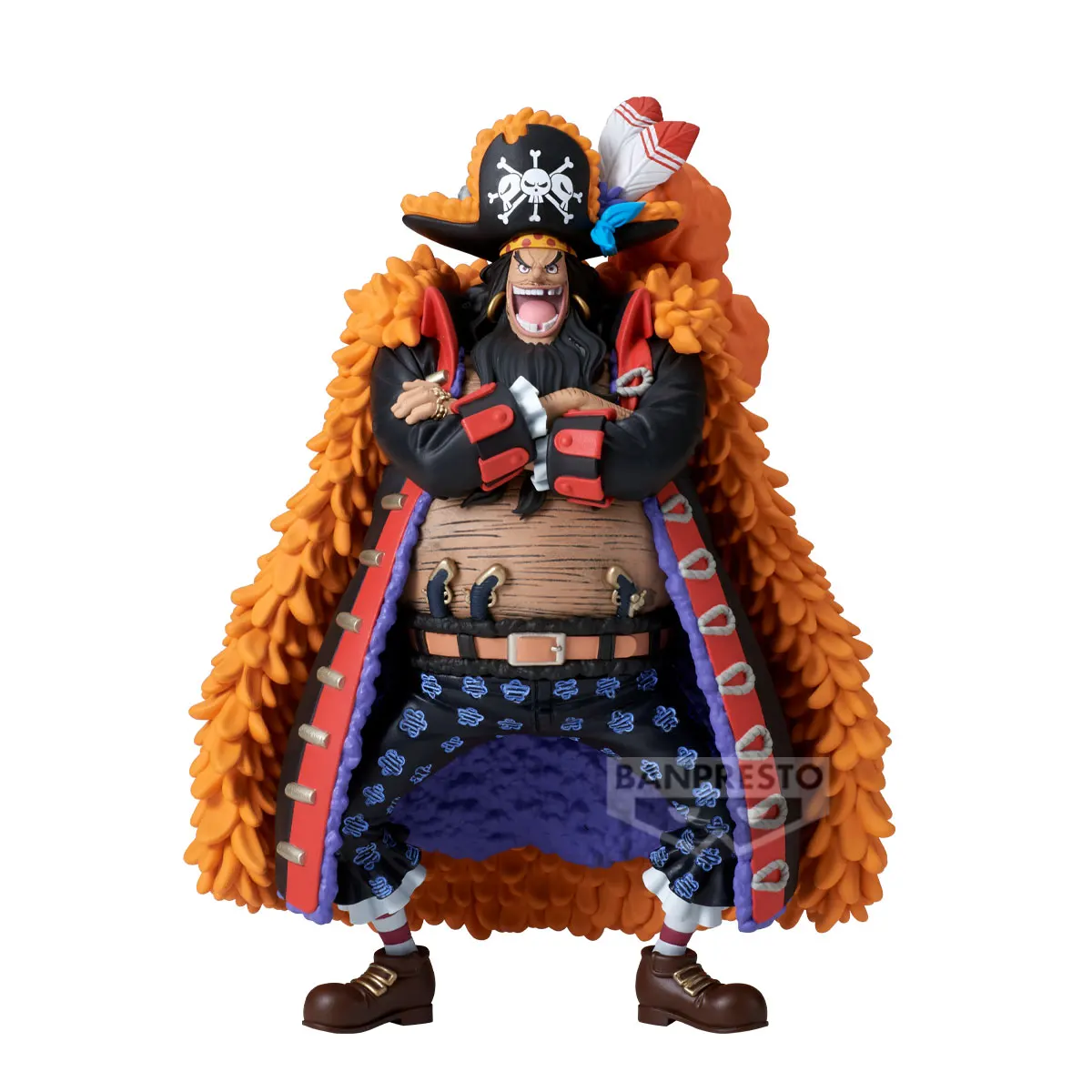 In Voorraad Originele BANPRESTO EEN STUK DXF Marshall D Teach PVC Anime Figuren Action Figure Model Speelgoed Gift