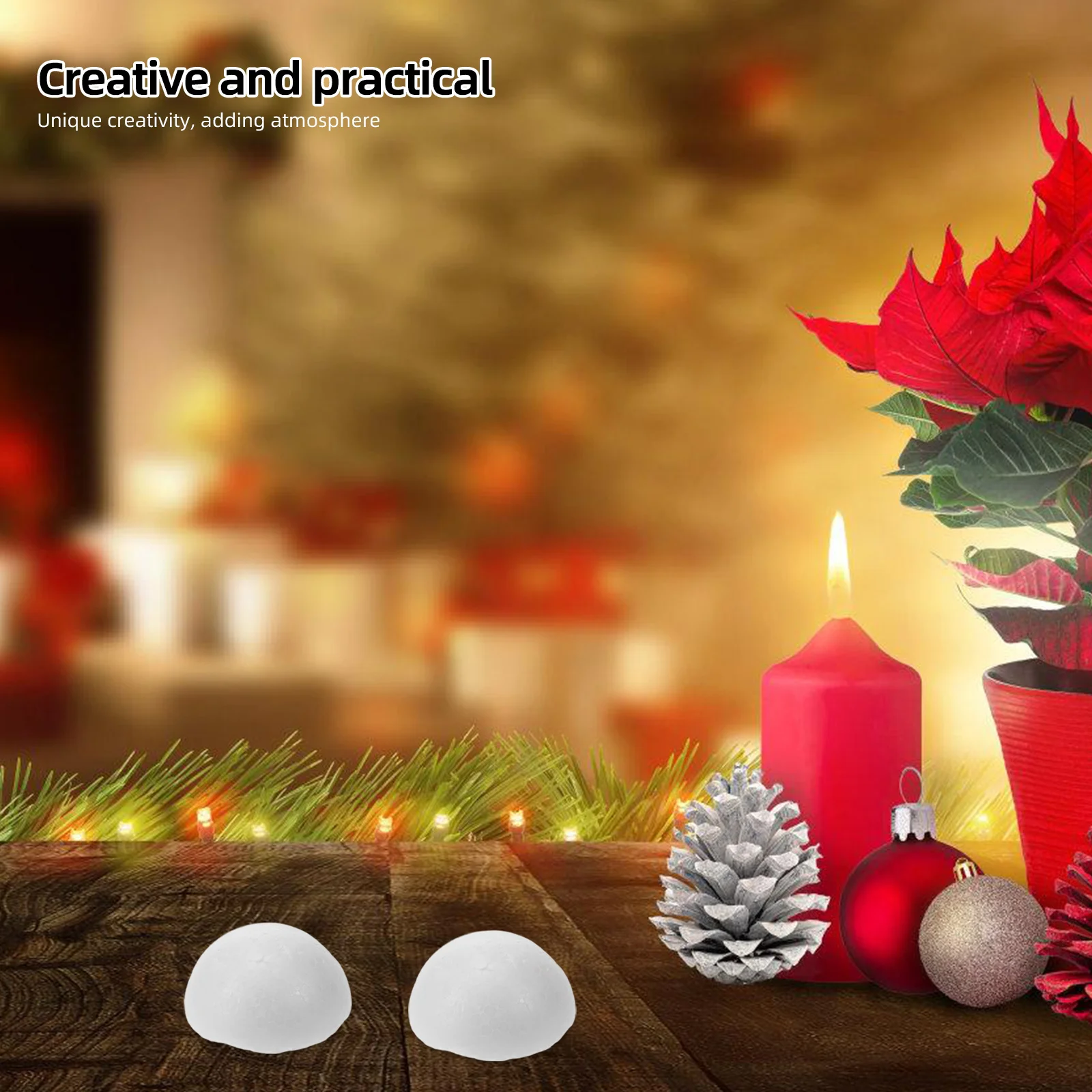 

10 Pieces White Polystyrene Balls Perfect for DIY Craft Decorations Modeling Kids Party Balls DIY Craft