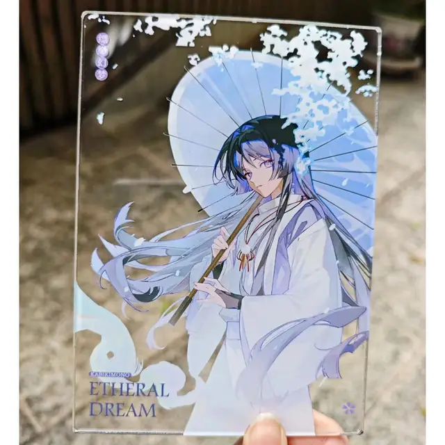 Scaramouche Anime akrylowy stojak figurka akcja figurka peryferyjna modele dla dzieci ozdoby do zabawek akcesoria ‌ Kamisato Ayato ‌