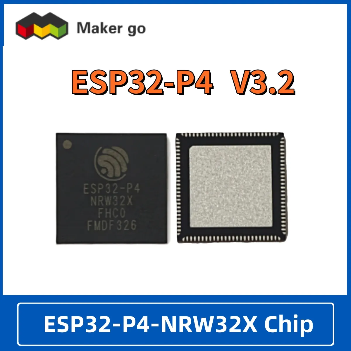 ESP32-P4NRW32 V3.2 QFN-104 RISC-V Dual-Core HP Single-Core LP MCU Chip