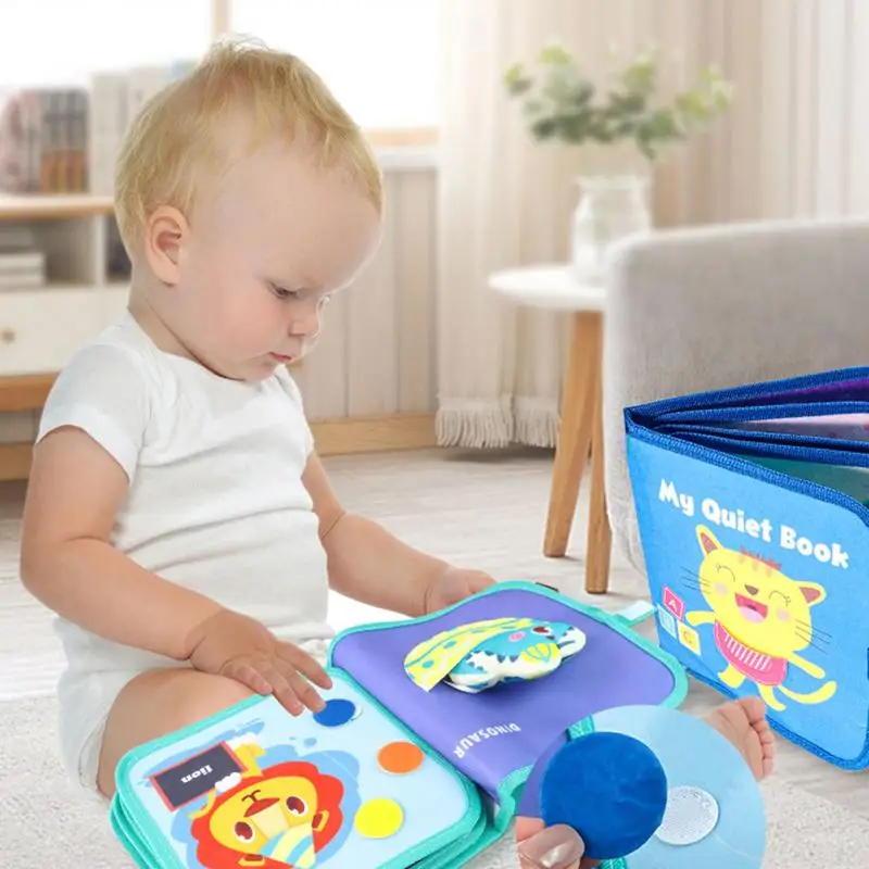 Kinderen Boeken Leeftijden 0-3 Zachte Baby Boek Doek Baby Boeken Met Bel Doek Boeken Tandjes speelgoed Voor 0-3 Jaar Oude Meisjes En Jongens