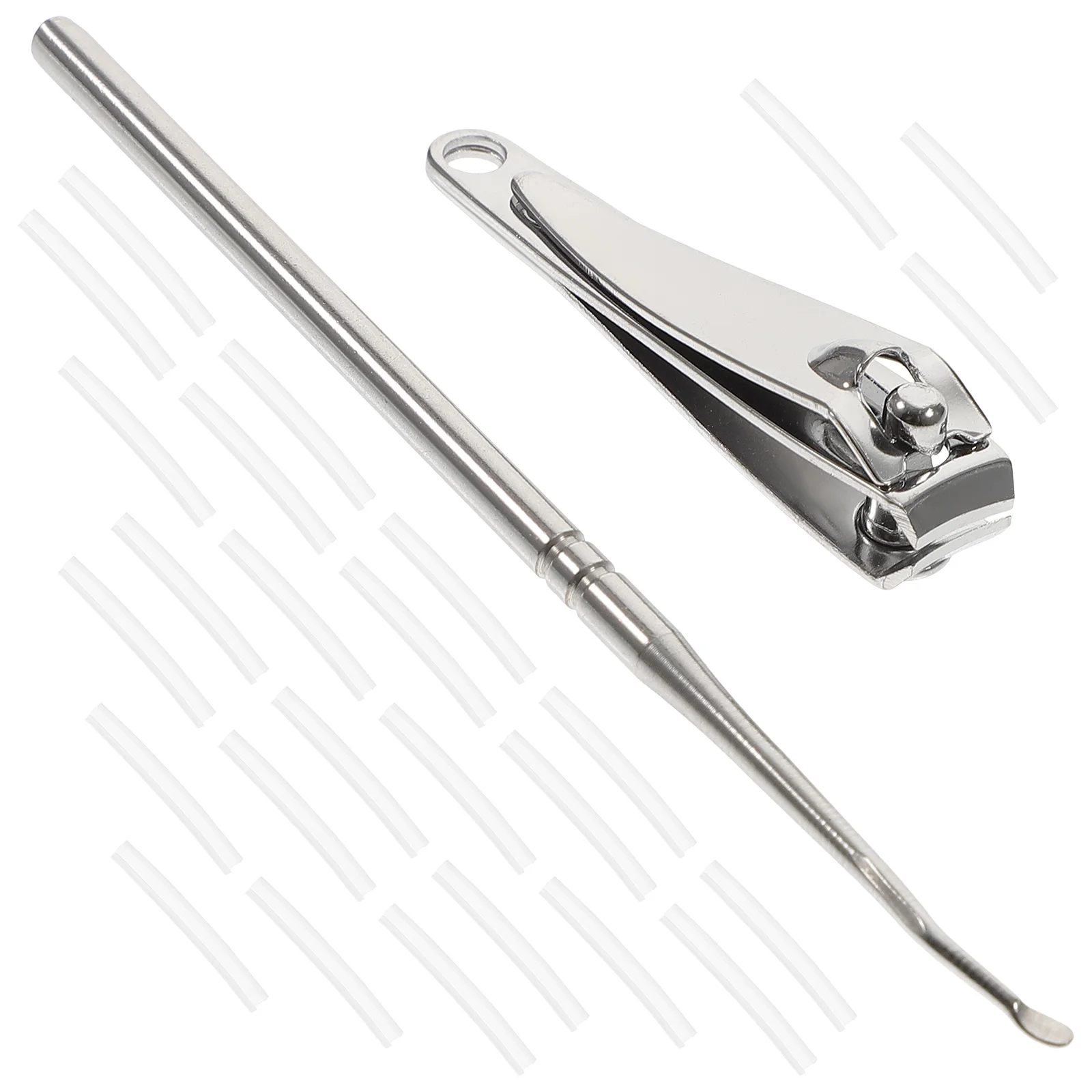 1 مجموعة أداة أظافر نام قسط مانيكير باديكير تصحيح عدة تنظيف الأظافر نام مسمار الإغاثة أدوات أدوات مانيكير #6