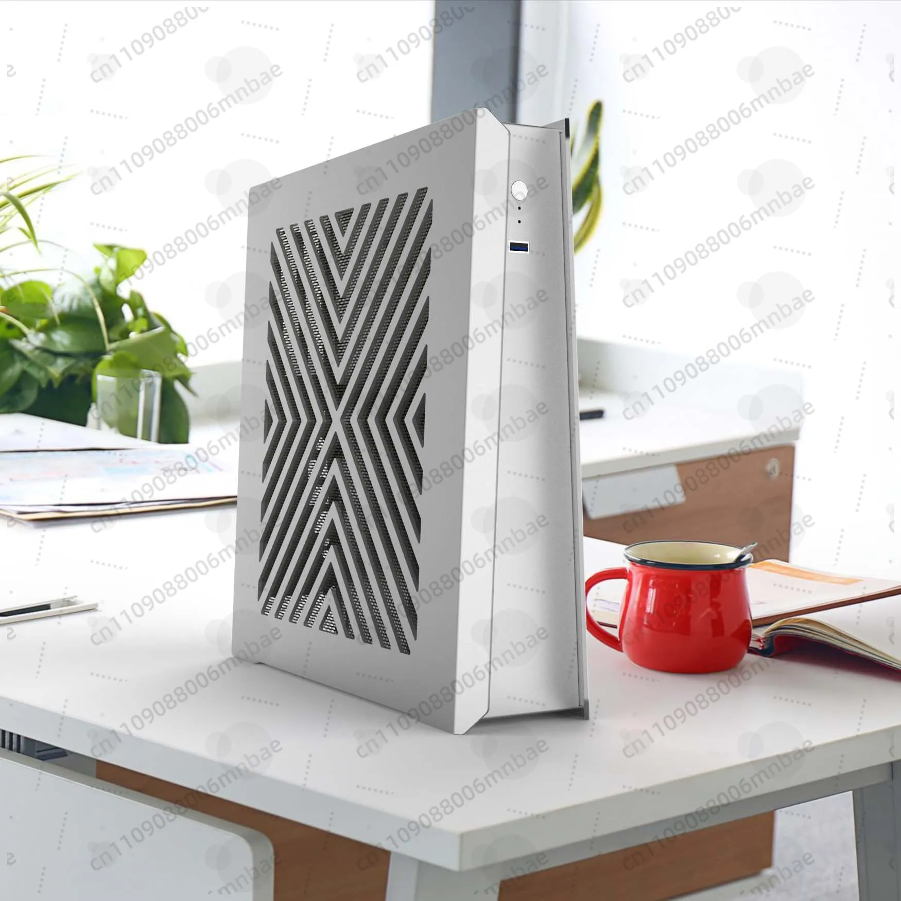 

ultra-small and slim mini chassis all aluminum alloy office home HTPC chassis