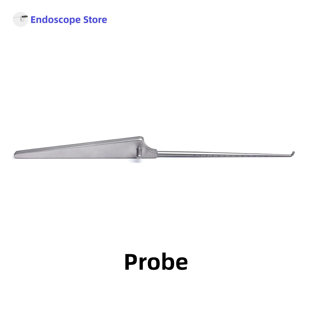 Imagem -05 - Cirurgia Rígida Médica Artroscópica Sonda Faca Grosa Cureta Trocar Cânula Meniscome Faca mm