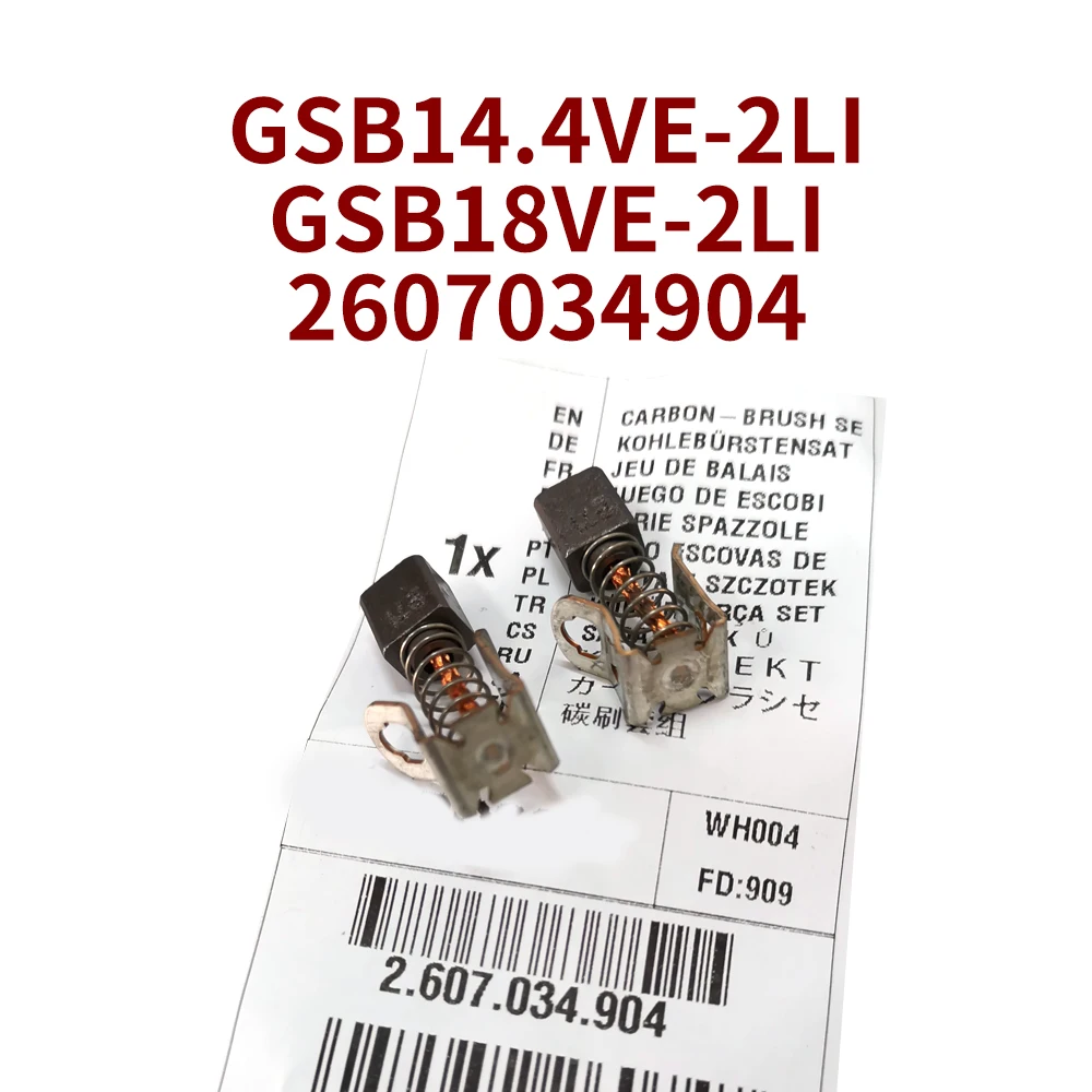 

Угольная щетка для BOSCH GSB14.4VE-2LI GSB18VE-2LI 2607034904 Замена аксессуаров для угольной щетки для зарядки электрической дрели