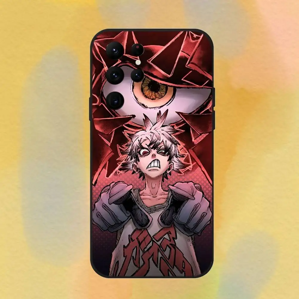 Gachiakuta Anime Phone Case For Samsung S 25,24,23,22,30,21,10,9,Ultra,Plus,Lite,FE,4,5G Black Soft Case
